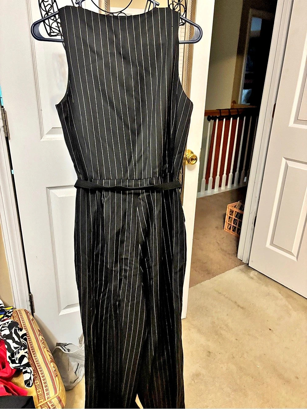 Lauren Ralph Lauren Women's Pinstripe Jumpsuit Size 10P